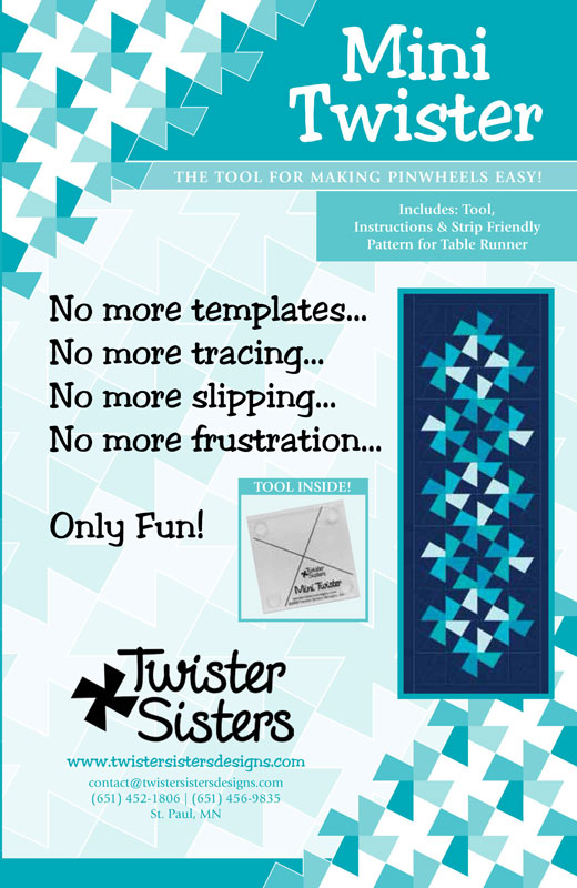 Mini Twister Tool for quilting